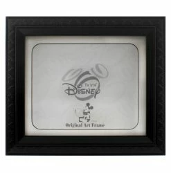 Disney Art Print Frame - Mickey Icon Original Art Sketch - Black