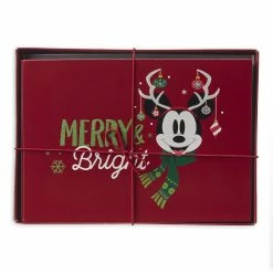 Disney Holiday Greeting Card Set - Nordic Winter - Mickey And Friends