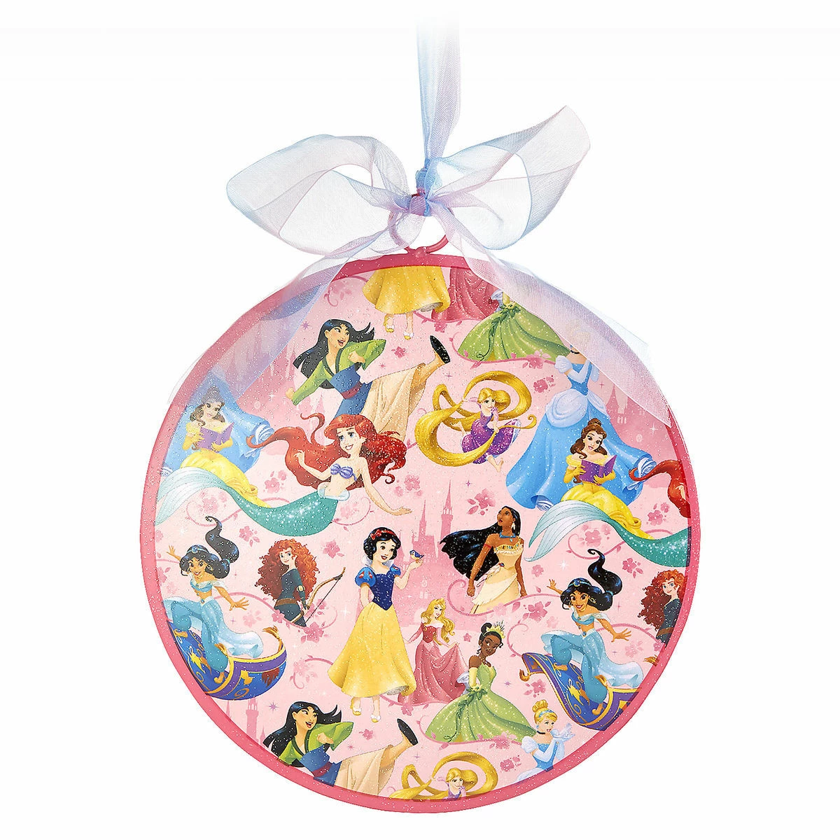Disney Disc Ornament - Princess Signatures And Quotes 1 Disney Disc Ornament - Princess Signatures And Quotes