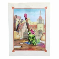 Disney Doug Bolly Art Print - A Brush With Greatness - Pascal