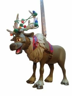 Disney Christmas Ornament - Sven With Christmas Lights - Frozen