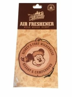 Disney Car Air Freshener - Fort Wilderness Resort & Campground