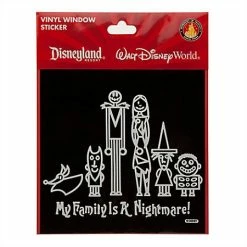 Disney Window Decal - The Nightmare Before Christmas