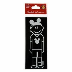 Disney Window Decal - Dad With Mickey Mouse Ear Hat