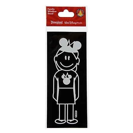 Disney Window Decal - Mom With Mickey Mouse Ear Hat 1 Disney Window Decal - Mom With Mickey Mouse Ear Hat