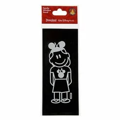 Disney Window Decal - Girl With Mickey Mouse Ear Hat