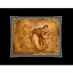 Disney Art Print - Captain Hook - Never Smile At A Crocodile