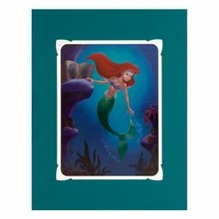 Disney Art Print - Ariel Longing To Dance By Larry Nikolai