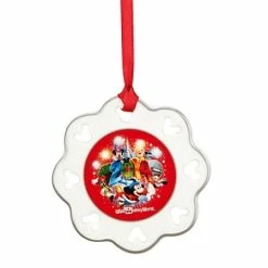 Disney Disc Ornament - 2014 Sorcerer Mickey Mouse Snowflake