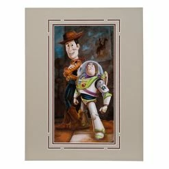 Disney Art Print - Toy Story ''Buzz & Woody'' By Darren Wilson