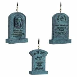 Disney Christmas Ornament Set - The Haunted Mansion Tombstones
