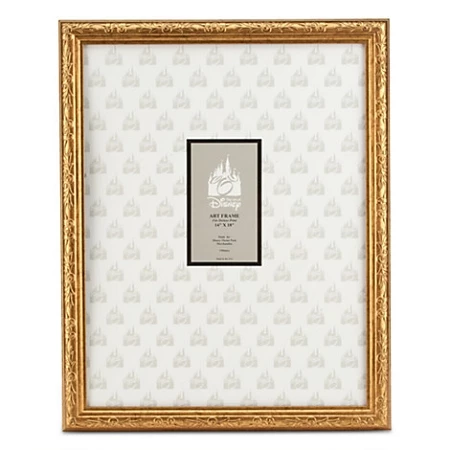 Disney Art Print Frame - Mickey Mouse Gold Frame - 14'' X 18'' 1 Disney Art Print Frame - Mickey Mouse Gold Frame - 14'' X 18''