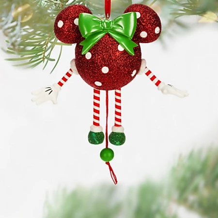 Disney Christmas Ornament - Dancing Minnie Mouse Icon 1 Disney Christmas Ornament - Dancing Minnie Mouse Icon