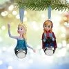 Disney Christmas Ornament Set - Anna And Elsa Bells