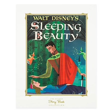 Disney Story Book Deluxe Art Print - Sleeping Beauty 1 Disney Story Book Deluxe Art Print - Sleeping Beauty