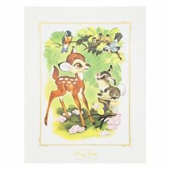 Disney Story Book Deluxe Art Print - Bambi And Thumper