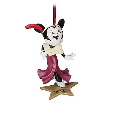 Disney Christmas Ornament - Minnie Mouse Figural - Hollywood Studios 1 Disney Christmas Ornament - Minnie Mouse Figural - Hollywood Studios