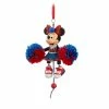 Disney Christmas Ornament - Minnie Pom Poms - Articulated Figural