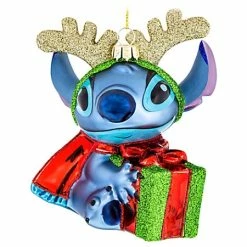 Disney Christmas Ornament - Stitch - Glass