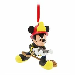 Disney Christmas Ornament - Fireman Mickey Mouse