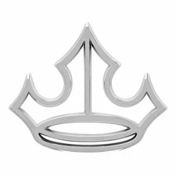 Disney Auto Emblem - Princess Crown - Silver