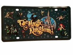 Disney License Plate - The Magic Kingdom - Logo