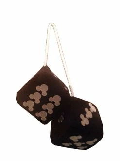 Disney Auto Accessory - Mickey Mouse Plush Dice