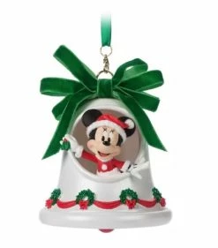 Disney Sketchbook Ornament - Santa Minnie Mouse Bell