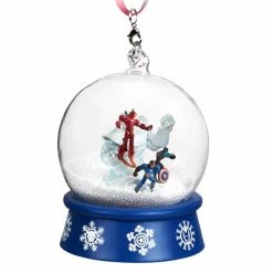 Disney Snowglobe Ornament - Marvel's Avengers
