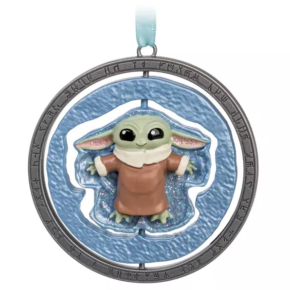 Disney Sketchbook Ornament - Grogu Spinner - Star Wars 1 Disney Sketchbook Ornament - Grogu Spinner - Star Wars