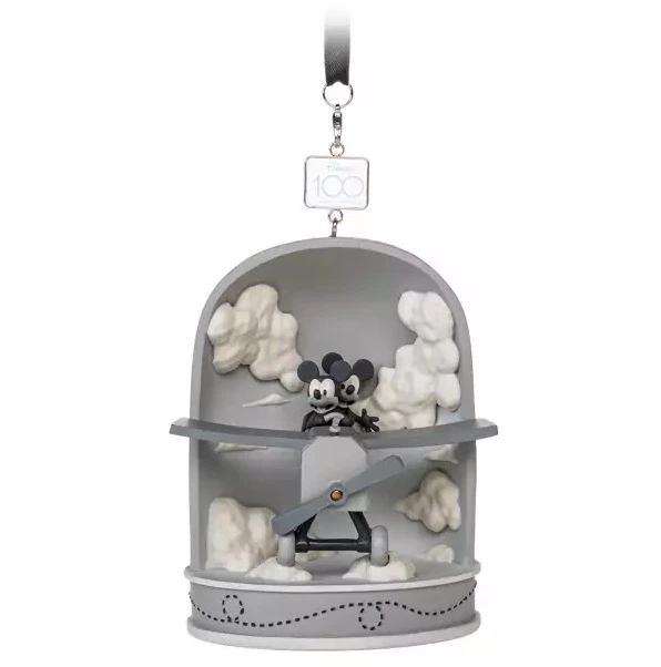 Disney Sketchbook Ornament - Plane Crazy - Disney100 1 Disney Sketchbook Ornament - Plane Crazy - Disney100
