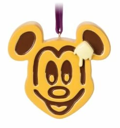 Disney Figurine Ornament - Mickey Mouse Waffle