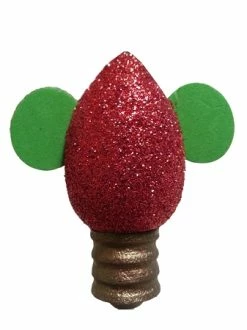 Disney Antenna Topper - Mickey Mouse Light-Bulb - Holiday