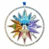 Disney Disc Ornament - Mickey Four Parks Compass - Spinner