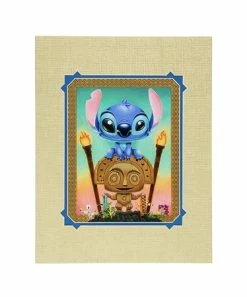 Disney Tercek Art Print - Maui Mischeif - Stitch And Tiki