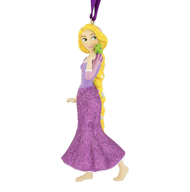 Disney Figure Christmas Ornament - Rapunzel With Frog 1 Disney Figure Christmas Ornament - Rapunzel With Frog