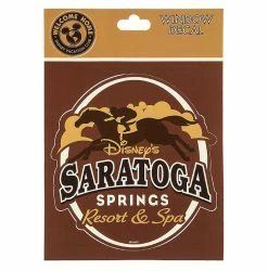 Disney Window Decal - Disney's Saratoga Springs Resort And Spa
