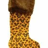 Disney Christmas Stocking - Mickey Mouse Cheetah Print