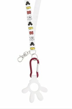 Disney Bottle Holder Lanyard - Mickey Mouse Body Parts