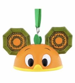Disney Ears Hat Ornament - Orange Bird