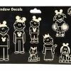 Disney Window Decal Set - Family Mickey Mouse Icons - Set Of 15