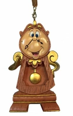 Disney Christmas Ornament - Cogsworth - Beauty And The Beast