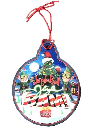 Disney Disc Ornament - Jingle Bell Jingle Bam - Prep Landing 1 Disney Disc Ornament - Jingle Bell Jingle Bam - Prep Landing