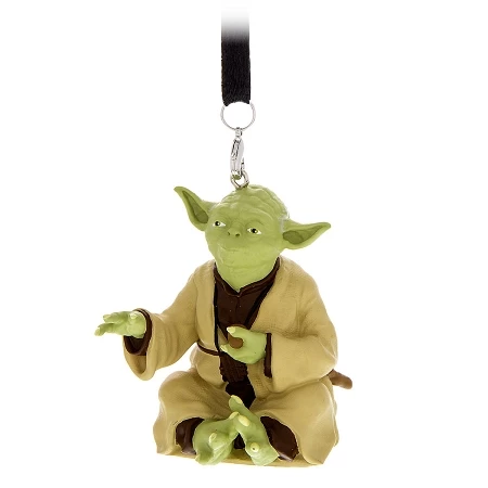 Disney Christmas Ornament - Yoda Figural 1 Disney Christmas Ornament - Yoda Figural