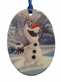 Disney Flat Christmas Ornament - Frozen - Olaf