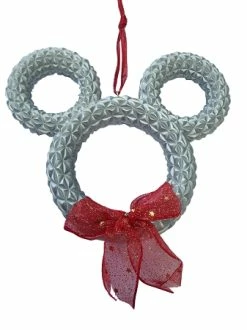 Disney Christmas Ornament - Mickey Mouse Icon - Epcot Spaceship Earth