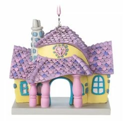 Disney Figurine Ornament - Minnie Mouse House - Toon Town