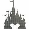 Disney Window Decal - Cinderella Castle With Mickey - Disney World