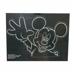 Disney Window Decal - Mickey And Minnie Wave - Set Of 2