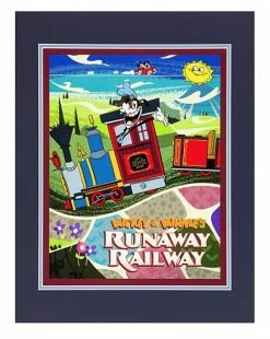 Disney Art Print - Mickey & Minnie's Runaway Railway